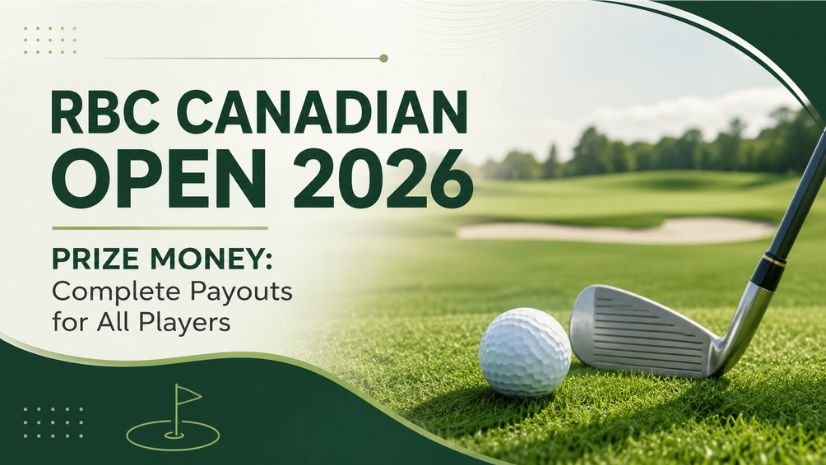 RBC Canadian Open 2026 Prize Money: Complete Payouts for All Players
