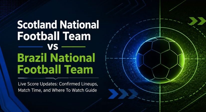 Scotland National Football Team vs Brazil National Football Team Live Score Updates: Confirmed Lineups, Match Time, and Where To Watch Guide