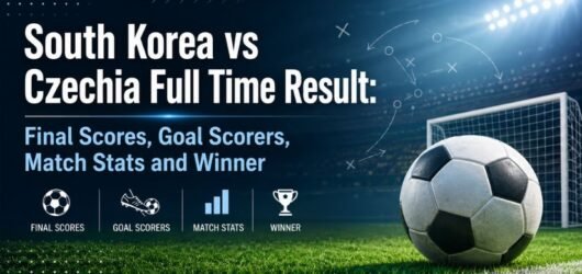 South Korea vs Czechia Full Time Result: Final Scores, Goal Scorers, Match Stats and Winner