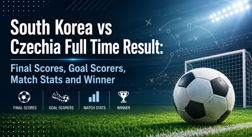 South Korea vs Czechia Full Time Result: Final Scores, Goal Scorers, Match Stats and Winner