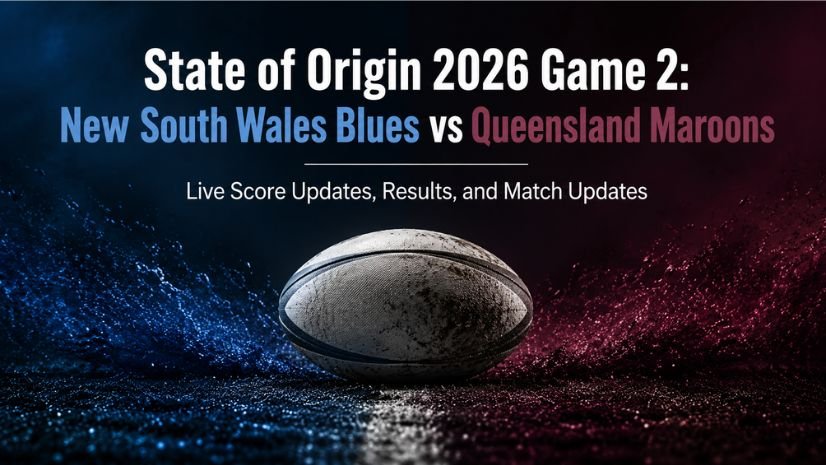 State of Origin 2026 Game 2: New South Wales Blues vs Queensland Maroons  Live Score Updates, Results, and Match Updates
