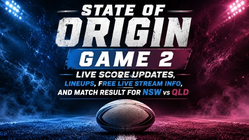 State of Origin Game 2 Live Score Updates, Lineups, Free Live Stream Info, and Match Result for NSW vs QLD