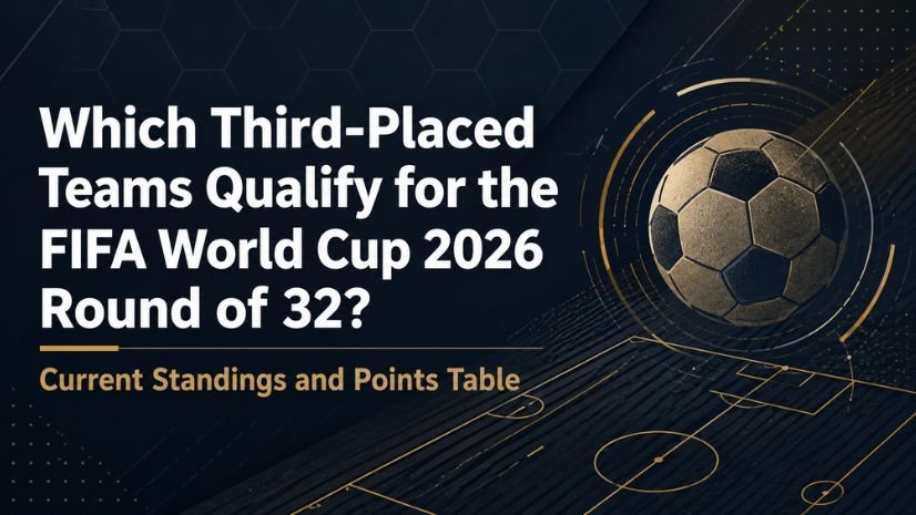 Which Third-Placed Teams Qualify for the FIFA World Cup 2026 Round of 32? Current Standings and Points Table