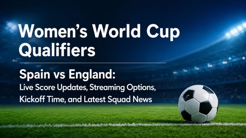 Women’s World Cup Qualifiers Spain vs England: Live Score Updates, Streaming Options, Kickoff Time, and Latest Squad News
