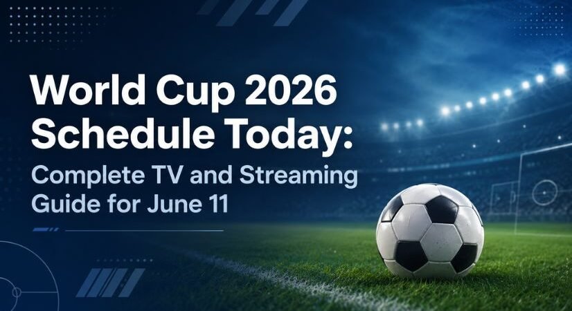 World Cup 2026 Schedule Today: Complete TV and Streaming Guide for June 11